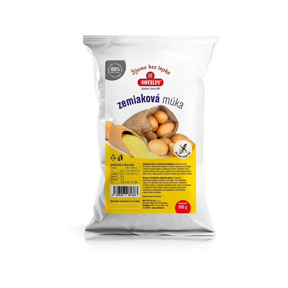 NOVALIM Bramborová mouka bez lepku 500 g