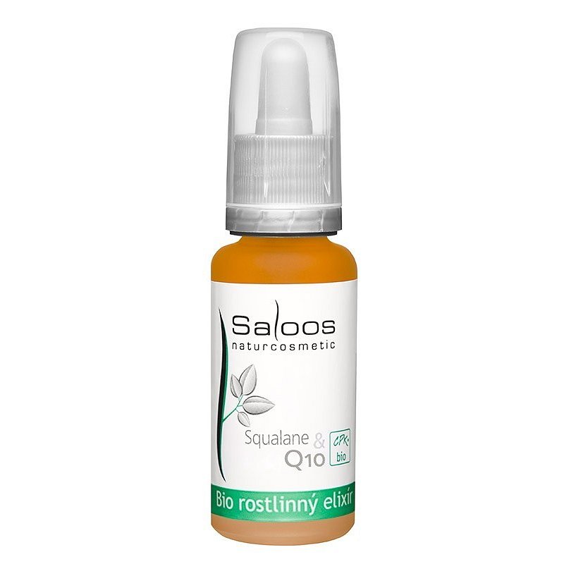 Saloos Bio Rostlinný Elixír Squalane & Q10 20 ml