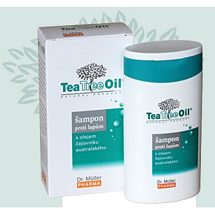 Tea Tree Oil šampon proti lupům 200ml (Dr.Müller)