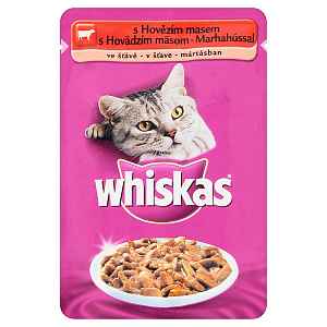 Kap.WHISKAS hovezi ve stave 100g 100 g