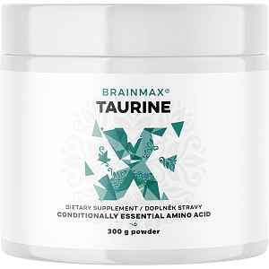BrainMax Taurine Powder, Taurin v prášku, 300 g