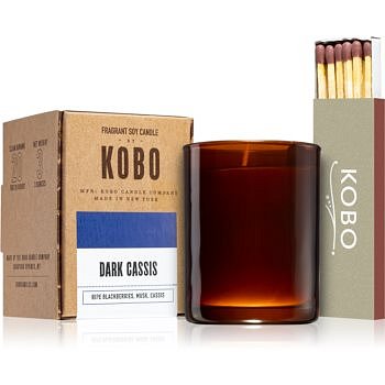 KOBO Woodblock Dark Cassis votivní svíčka 85 g