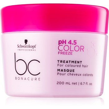 Schwarzkopf Professional pH 4,5 BC Bonacure Color Freeze maska pro barvené vlasy  200 ml