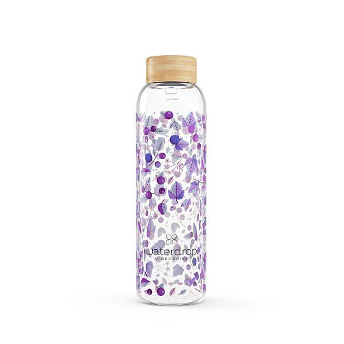 Waterdrop™ Waterdrop™ skleněná lahev design BOOST láhev 600 ml