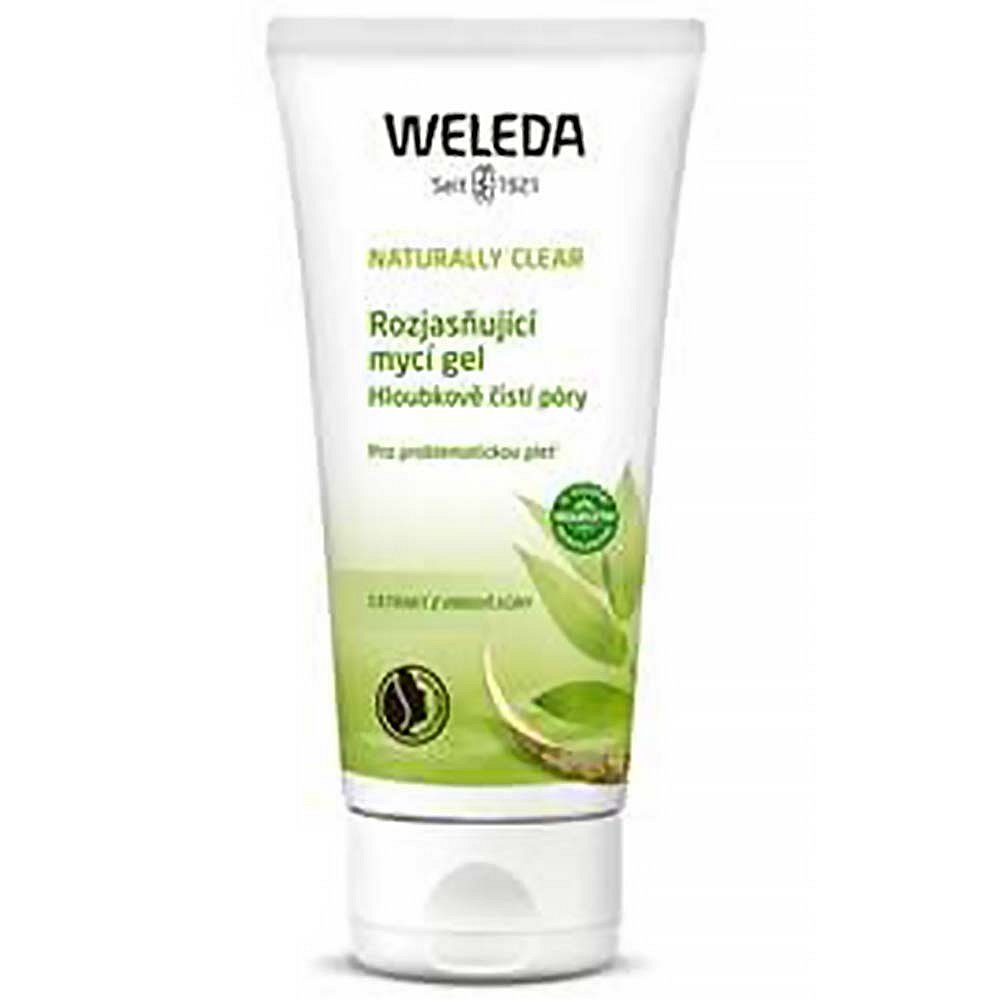 WELEDA Naturally Clear Rozjasňující mycí gel na problematickou pleť 100 ml