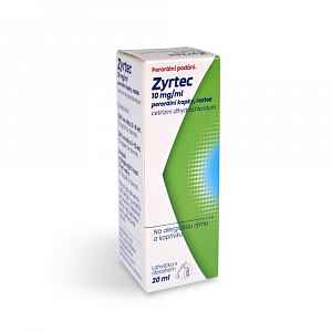Zyrtec kapky 20 ml