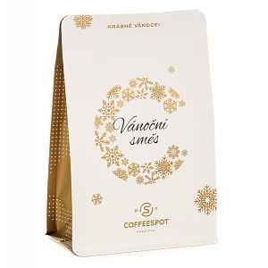 Coffeespot Vánoční směs zrnková káva 250 g