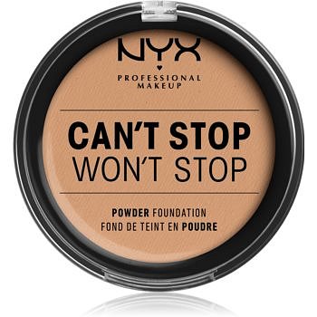 NYX Professional Makeup Can't Stop Won't Stop pudrový make-up odstín 9 - Medium Olive 10,7 g