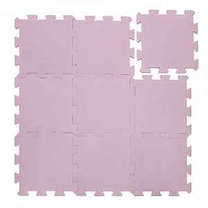 Zopa Pěnová podložka Puzzle 30x30 cm 9ks, Sugar Pink 6