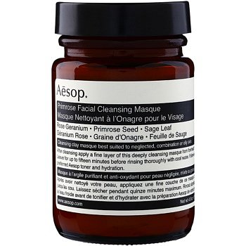 Aēsop Skin Primrose čisticí jílová pleťová maska  120 ml