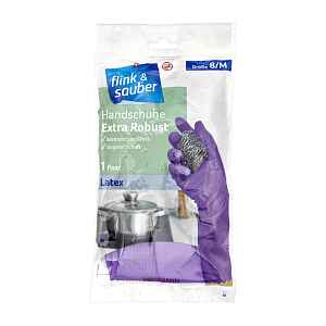 flink & sauber Gumové rukavice vel. M