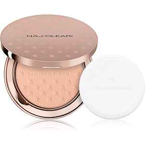 Naj Oleari Skin Caress Pressed Powder kompaktní pudr s matujícím efektem pro ženy 00 Sand Rose 9.5 g