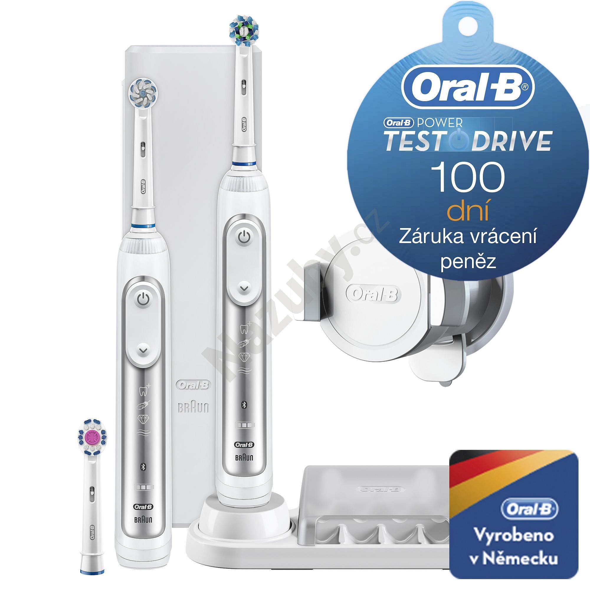 Oral-B Genius Series 8900 Cross Action Bonus Handle 1+1 tělo - 100 dní záruka vrácení peněz