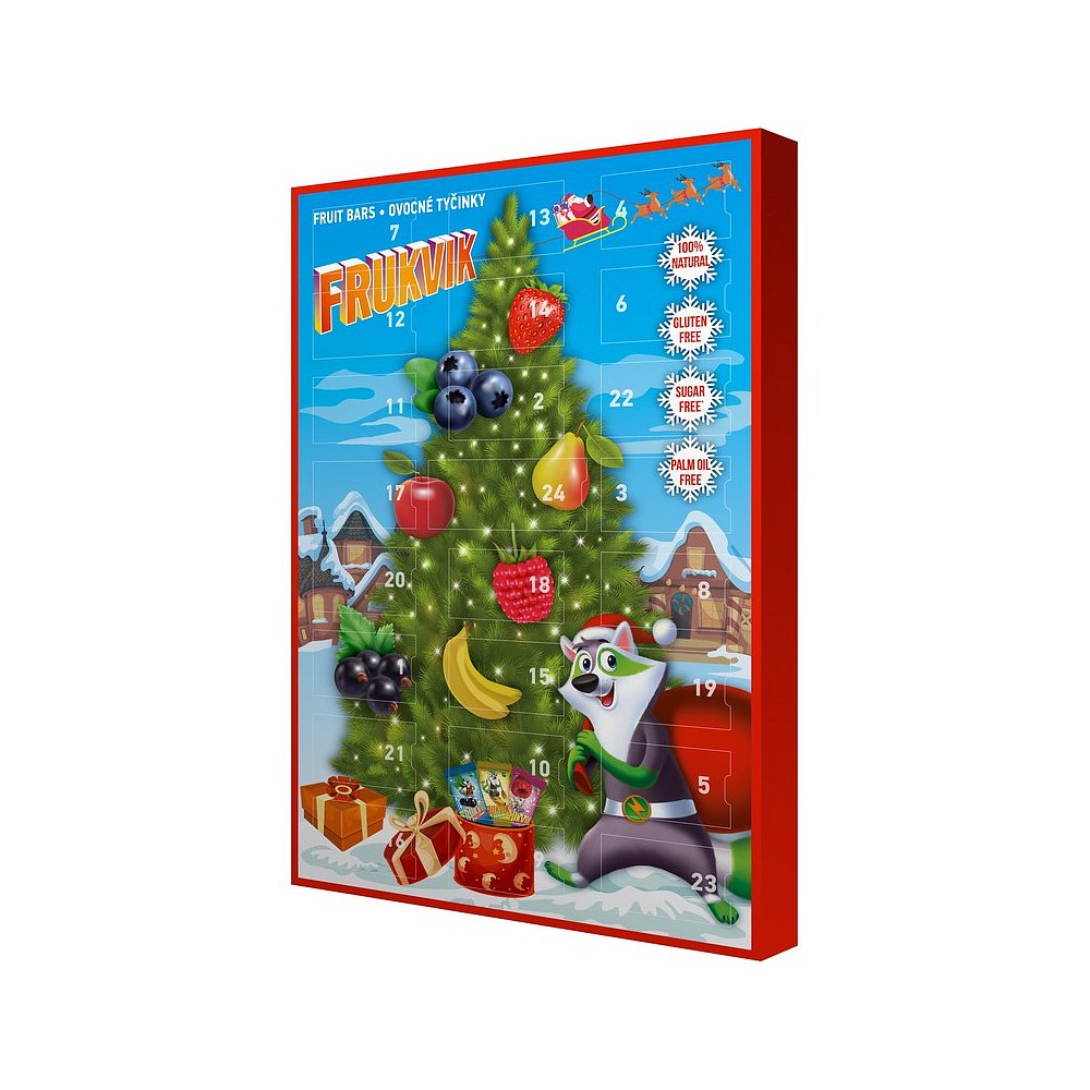 PHARMIND Adventní kalendář Frukvik 250 g