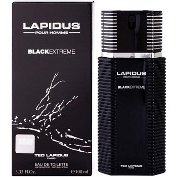 Ted Lapidus Lapidus Pour Homme Black Extreme toaletní voda pro muže 100 ml