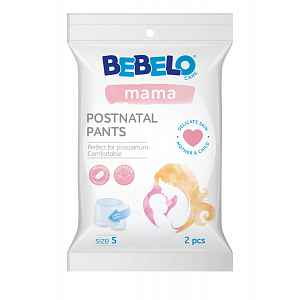 BEBELO Mama Postnatal Pants vel. S poporodní kalhotky 2 ks