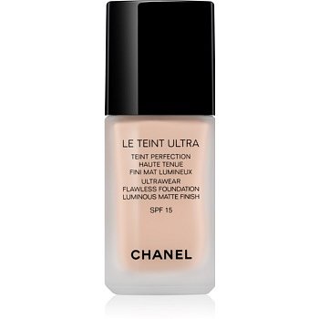 Chanel Le Teint Ultra dlouhotrvající matující make-up SPF 15 odstín 20 Beige 30 ml