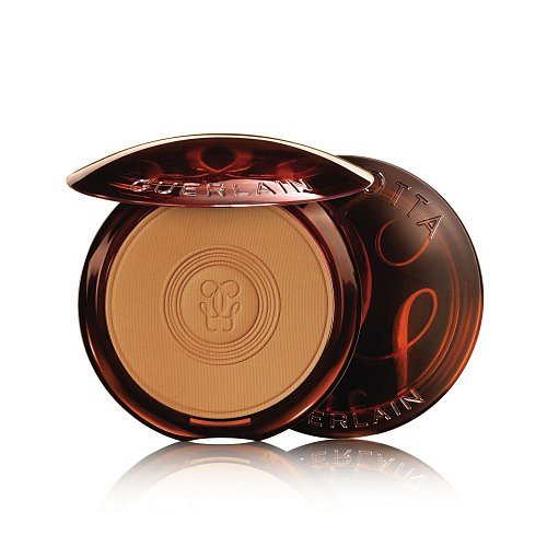Guerlain Terracotta Compact Matte Powder  Deep 10 g + dárek GUERLAIN - taštička + produkty