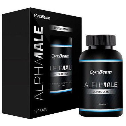 GymBeam AlphaMale TestoBooster unflavored - 120 kaps