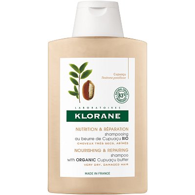 KLORANE Vyživující šampon s bio máslem Cupuacu 200ml