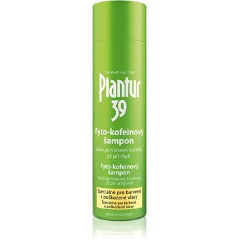 Plantur 39 kofeinový šampon pro barvené a poškozené vlasy 250 ml