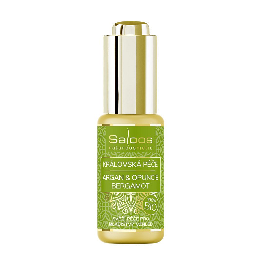 Saloos Králov.péče Argan&Opuncie+Bergamot 20ml BIO