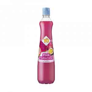YO sirup pink paradise bez cukru 0,7 l