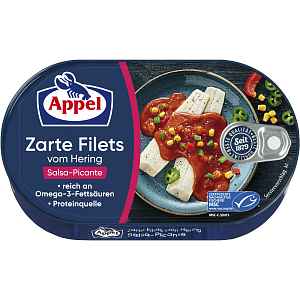APPEL Filety ze sleďů se zeleninou v pikantní rajčatové omáčce 200 g