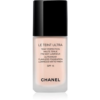 Chanel Le Teint Ultra dlouhotrvající matující make-up SPF 15 odstín 22 Beige Rosé 30 ml