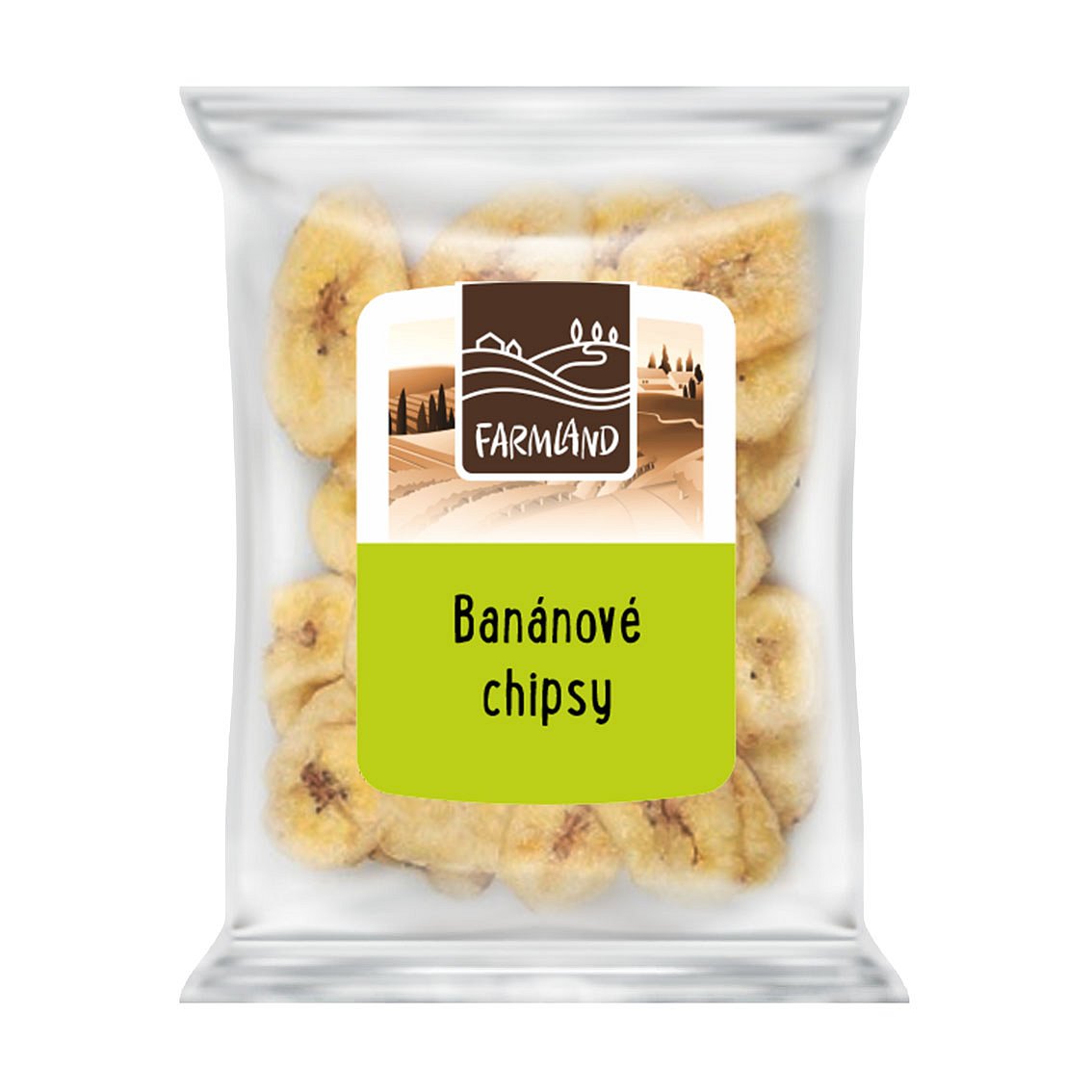 Farmland Bananové chipsy 100g