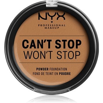 NYX Professional Makeup Can't Stop Won't Stop pudrový make-up odstín 12.7 Neutral Tan 10,7 g