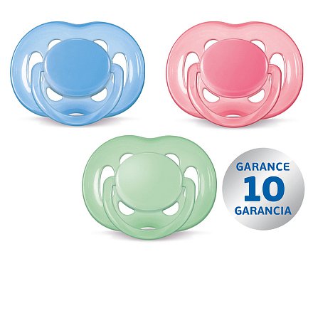 AVENT Šidítko SENSITIVE 6-18m.bez BPA 1ks