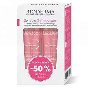BIODERMA Sensibio Gel Výhodné balení 1+1 200 ml