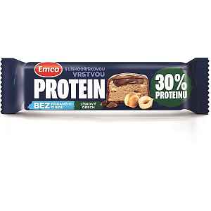 EMCO Proteinová tyčinka lískový oříšek 45 g