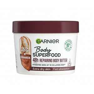 Garnier Body SuperFood Tělový krém s kakaovým máslem 380 ml