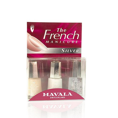 Mavala French Manicure Silver 3x5 3x5ml