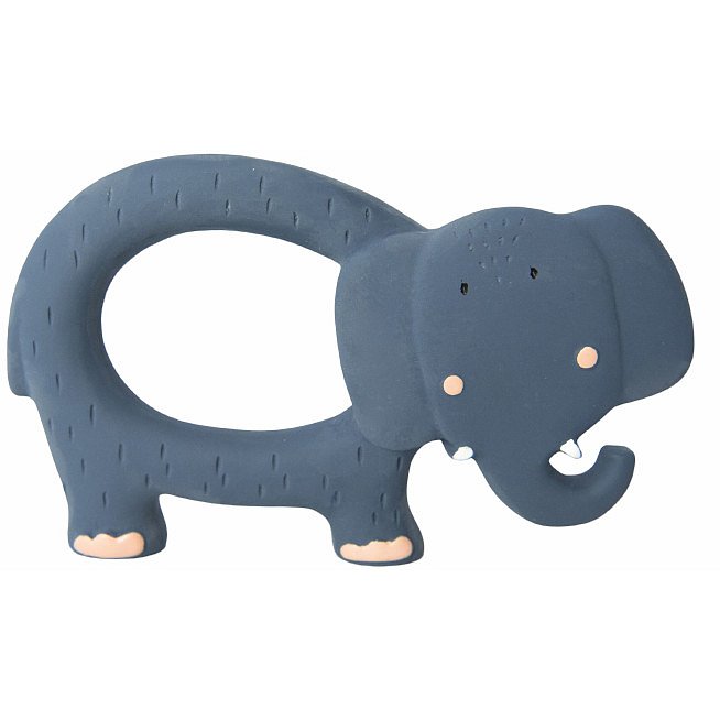 Trixie 100% přírodní uchopovací gumová hračka Mrs. Elephant