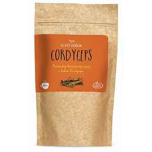 Zlatý doušek káv.náp. houb.Cordyceps100g