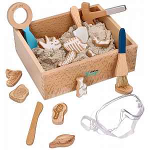 Adam Toys Sada pro malé archeology + Kinetický písek 1 kg