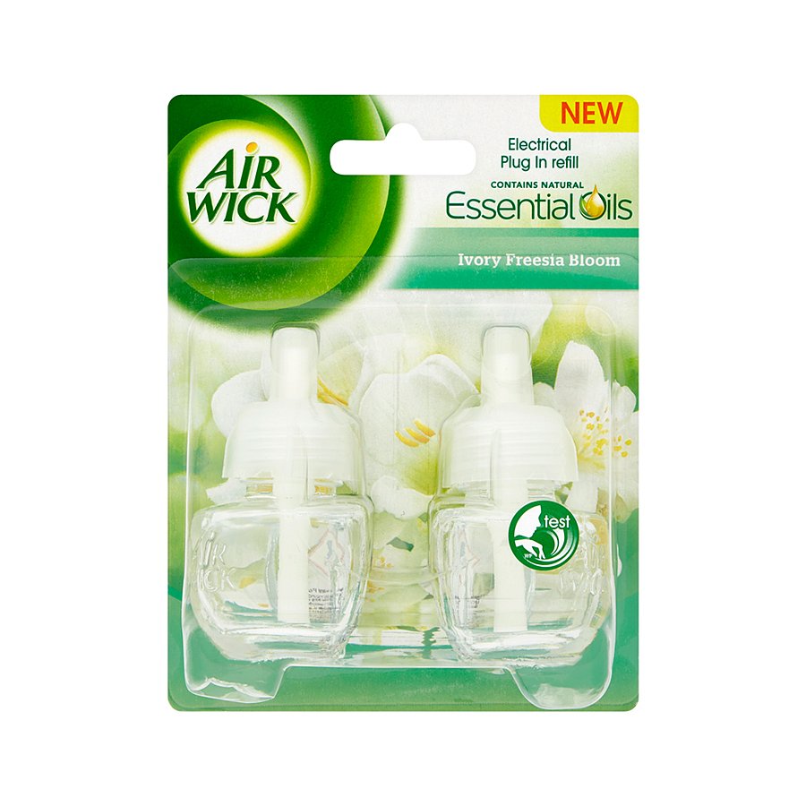 AIR WICK Tekutá náplň do elektrického přístroje - Bílé květy DUO 2x 19 ml