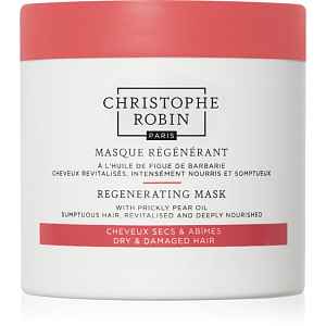 Christophe Robin Regenerating Regenerating Mask with prickly pear oil regenerační maska na vlasy 75 ml