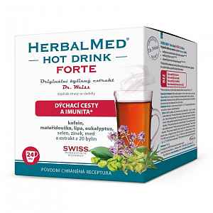 Herbalmed Hotdrink Forte Dr.weiss S Kofein.24sáčků