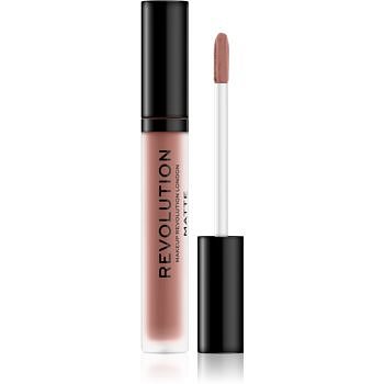 Makeup Revolution Matte matná tekutá rtěnka odstín 110 Chauffeur 3 ml