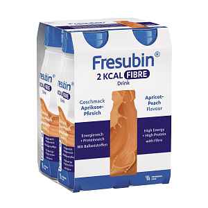 Fresubin 2 kcal FIBRE DRINK Meruňka-broskev 4x200 ml