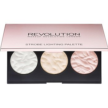 Makeup Revolution Strobe Lighting paleta rozjasňovačů  11,5 g