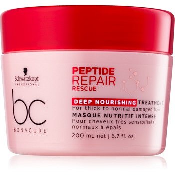 Schwarzkopf Professional BC Bonacure Repair Rescue maska pro suché a poškozené vlasy  200 ml