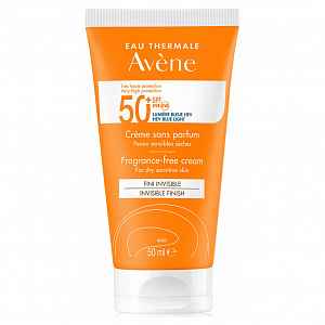 AVÈNE Krém SPF 50+ bez parfemace pro citlivou pleť 50 ml