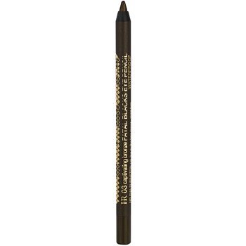 Helena Rubinstein Fatal Blacks voděodolná tužka na oči odstín 03 Captivating Bronze  1,2 g