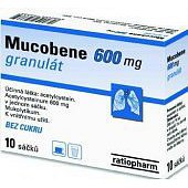 Mucobene 600mg gra.10x3gm/600mg-SA