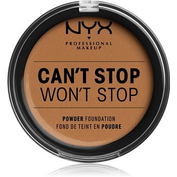 NYX Professional Makeup Can't Stop Won't Stop pudrový make-up odstín 15.9 Warm Honey 10,7 g